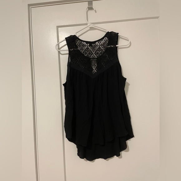 Black American Eagle Tank top Lace - Picture 3 of 5